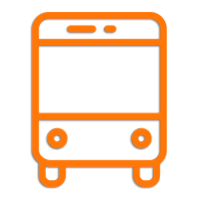 icone onibus - transporte gratuito