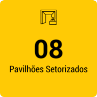 8 pavilhoes setorizados