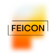 gráfico amarelo com logo em preto na frente